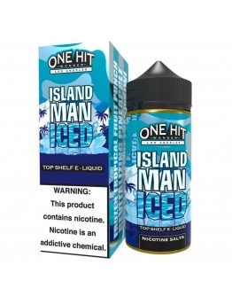 One Hit Wonder Island Man ICED Premium Salt Likit (30ml)